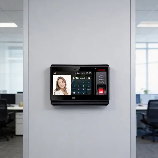 Система контроля доступа с использованием RFID и биометрического отпечатка пальца и программное обеспечение для учета рабочего времени