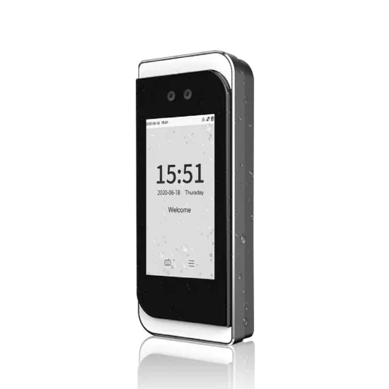 Водонепроницаемое IP65 Распознавание лиц в видимом свете с контролем доступа RFID и учетом рабочего времени
