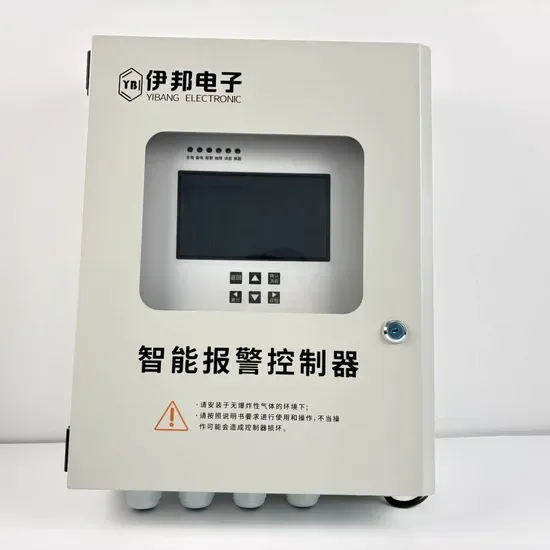 Умный контроллер газового alarma для H2s Vocs O2 Co с ЖК-дисплеем и релейным выходом