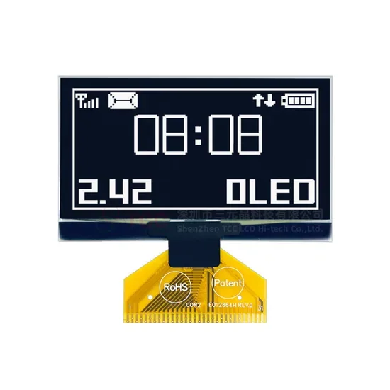 31 Штырь 128X64 ЖК-экран SSD1309 Драйвер Параллельный Спи I2c Интерфейс 2.42 OLED-дисплей