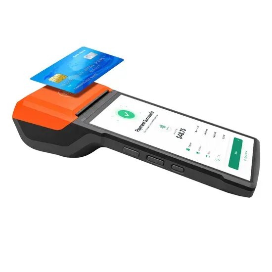 Андроид 14 4G Портативный беспроводной смарт POS-терминал с принтером чеков и 2D сканером штрих-кодов R330 Плюс