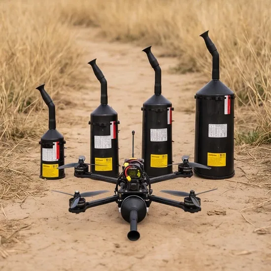 10km для наземной станции Sky Uav Fpv модуля оптического волокна в контейнере