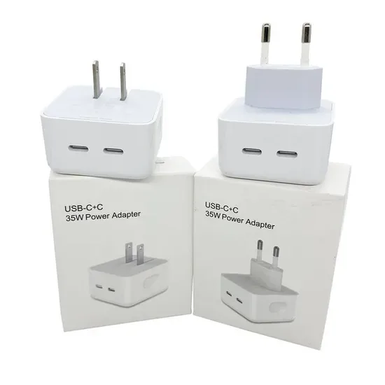 Высокоэффективный 35W USB-C Pd 3.0 адаптер для быстрой зарядки