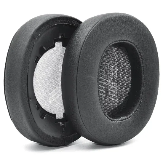 1pair Мягкие накладки для ушей для Jbl 500bt Наушники PU кожаные амбушюры замена чашек для наушников - черный