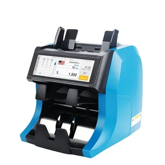 1+1 Сортировщик банкнот Pocket 209q Сортировщик банкнот смешанных номиналов с записью серийных номеров и детекцией подделок