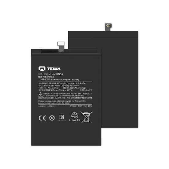 Аккумулятор Tlida для всех моделей мобильных телефонов Xiaomi Note 10 5g Bn54 Bn46 4A 62 63 64 66 Bm5a 5D 57 Bp40 41 42 Bm44r перезаряжаемый аккумулятор
