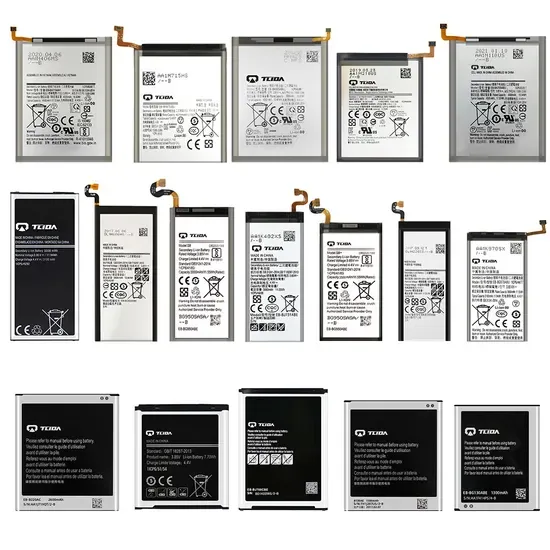 Аккумулятор Tlida для мобильных телефонов Samsung всех моделей Galaxy S7 S8 9 10 20s Note 9 10 A51 71 32 Note20/Note20u Eb-Ba217aby Eb-Bj731abe Eb-Bg580abu Замена аккумулятора