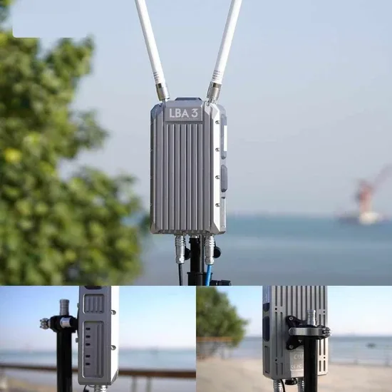 Lba3.0 Уличная базовая станция LTE и направленная антенна 30dBm Tx -148dBm Rx 300X200X100mm 1.5kg для дальнего действия БПЛА и планировщика миссий
