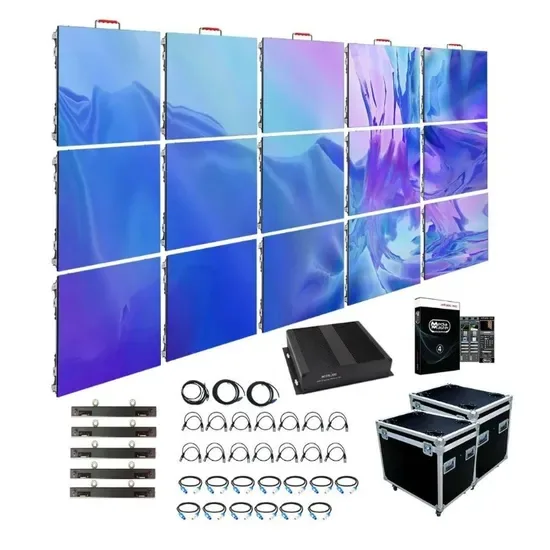 500X500mm Кабинет Гигант Внутренний Наружный Полноцветный P2.9 P3.91 P4.8 P2.6 Фоновый экран сцены Бесшовный Аренда LED дисплей
