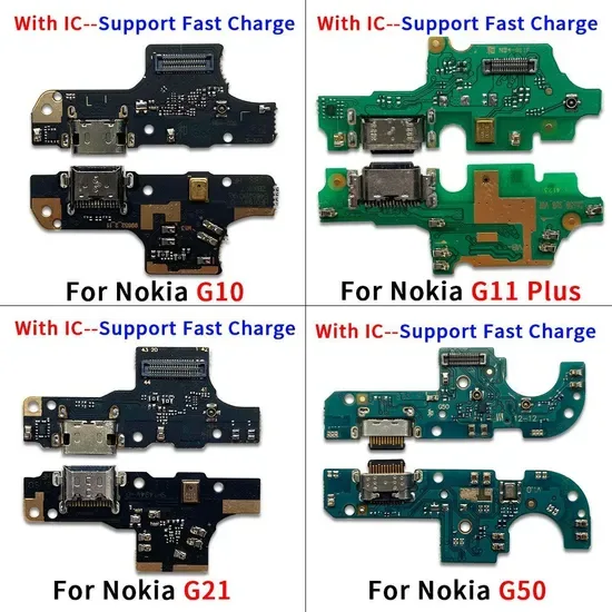 Плата зарядного порта док-станции для Nokia G11 G21 G10 G20 G50 C30 C20 C1 C3 C10