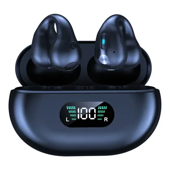 Беспроводные Bluetooth 5.3 наушники с заушным креплением, комфорт в открытом ухе, HiFi звук, 48h режим ожидания, низкая задержка, Ipx5 водонепроницаемые, спортивные наушники