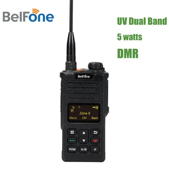 Портативная 5W двухдиапазонная VHF UHF рация с AES256 Arc4 шифрованием