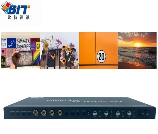 4K HDMI-матричный коммутатор с ИК-управлением и поддержкой Pdif