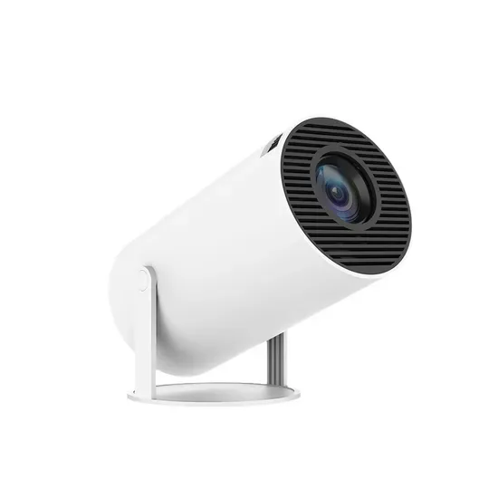 Легкий портативный умный проектор 180° поворотная подставка 1080P домашний видеопроектор