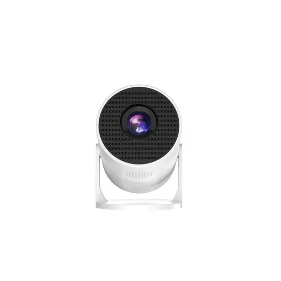 Портативный умный мини-проектор 180° поворотная подставка домашнего кинотеатра LED WiFi Bluetooth проектор