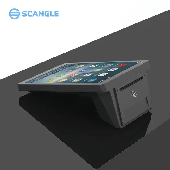 Скангл 8 Дюймовая Андроид Портативная POS Система с 58mm Принтером и Предложением NFC&Штрих-код Сканер