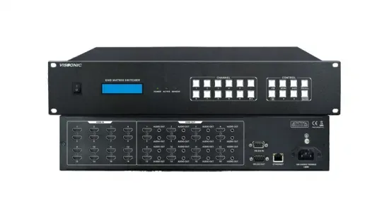 Виссонік Высокопроизводительный 16*16 HDMI Матрица Переключатель для Оба 4K