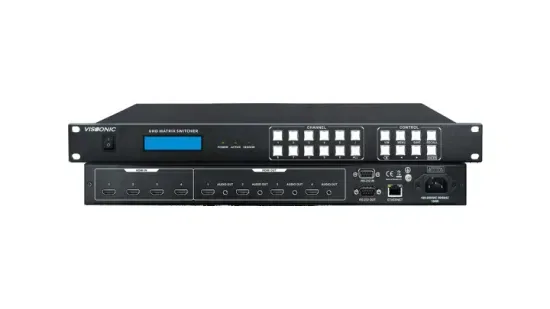 Матрица переключателей UHD HDMI 4X4 с менеджером EDID и технологией менеджера ключей