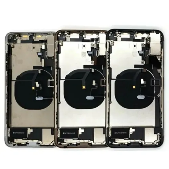 Жилище с мелкими деталями для iPhone Xs Max _ Замена средней рамки с боковыми кнопками, лотком для SIM-карты, клавишами громкости _100% Размеры предварительно протестированы
