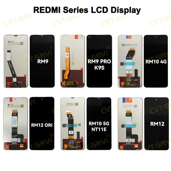 Оптовый ЖК-экран для мобильного телефона Redmi A1 A2 A3 Note 7 8 9 10 11 12 13 5g, компонент для замены сенсорного экрана