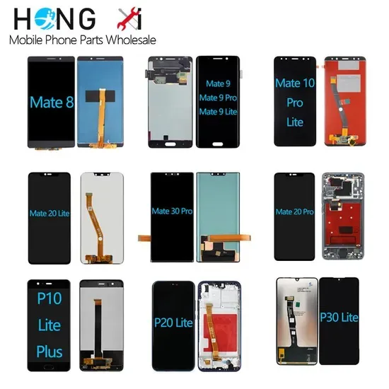 Оригинальный экран мобильного телефона LCD для Huawei P10 P20 P30 P40 дисплей-цифровой преобразователь для Huawei Mate 8 9 10 20 30 40 PRO замена сенсорного экрана
