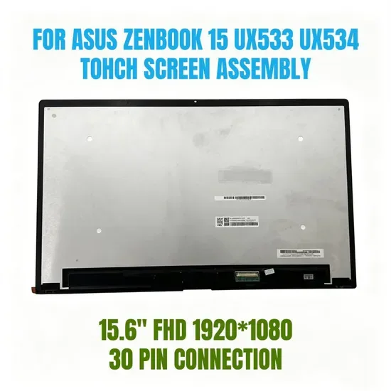 OEM для Asus Zenbook 15 Ux533 15 Ux533f 15.6" UHD сенсорный экран сборка оптовая цена поставщик