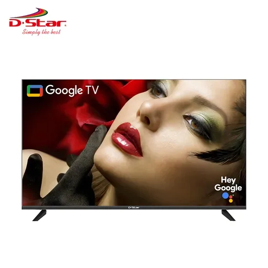 Умный светодиодный телевизор Google TV с HDMI и RJ45 входом