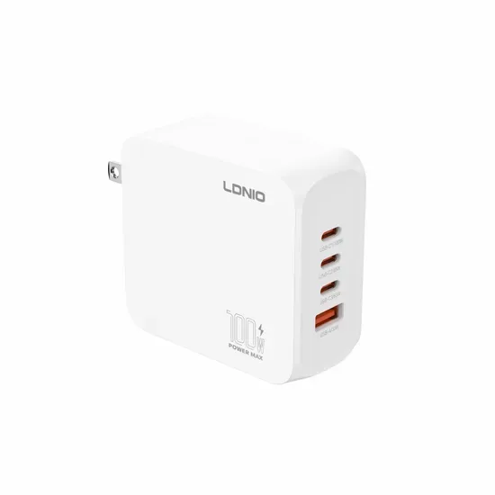 Лднио Q8-Mi Оригинальный 100W Быстрый зарядное устройство GaN Гиперзаряд Частный протокол настенный адаптер питания ЕС Великобритания США вилка зарядное устройство оптовая поставка