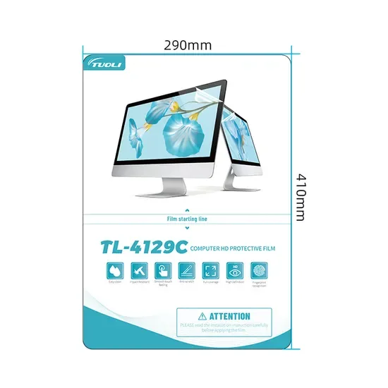Фабрика Tuoli Индивидуальный логотип 16inch HD Прозрачная защитная пленка для экрана мобильного телефона, ноутбука, планшета для магазина мобильной техники
