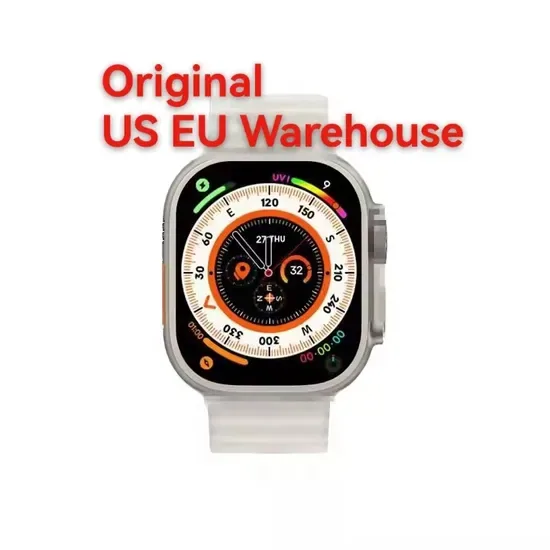 Серия EU Warehouse 8 9 10 S8 S9 S10 Ультра Оригинальные Bluetooth Часы с Измерением Пульса по Доступной Цене для Спорта 4G 5g Умные Часы для Мужчин и Женщин