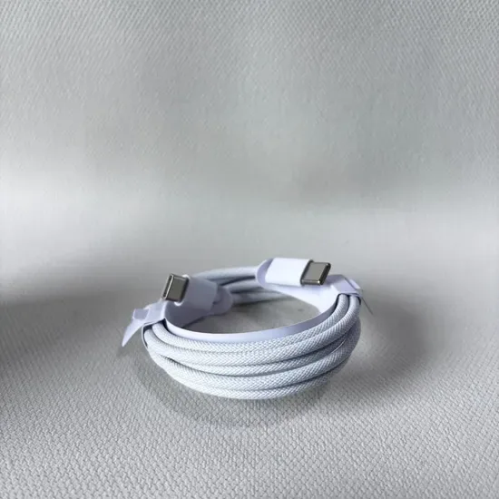 Высококачественный AAA+++ 60W 1: 1 оригинальный USB-C на флеш-кабель, 1m лучший кабель для зарядки данных мобильного телефона