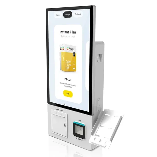 Интерактивный киоск самообслуживания с оплатой, Android POS, принтер киоск Android