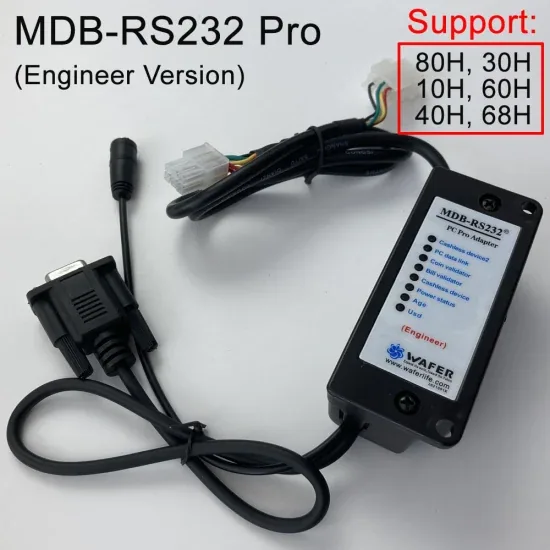 Mdb-RS232 (MDB2PC) Поддержка нового интерфейса проверки возраста совместима