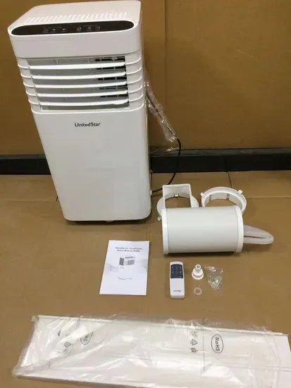 Напольный вентилятор-охладитель 7000BTU-24000BTU, Портативный более эффективный только для охлаждения оконный тип стандартного кондиционера воздуха