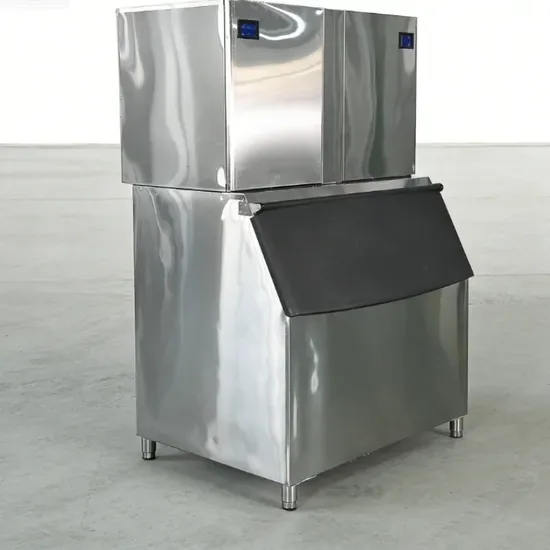 909kg Кубик Льда Машина 960X1250X1945mm Размеры для Промышленных Кухонных Установок