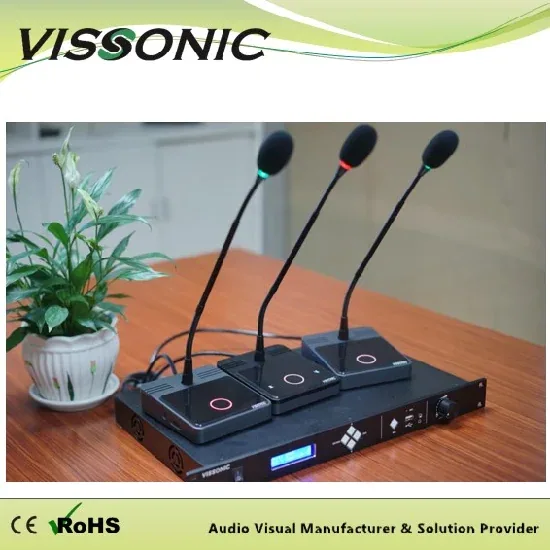 Система конференц-связи Vissonic, настольный базовый конференц-микрофон