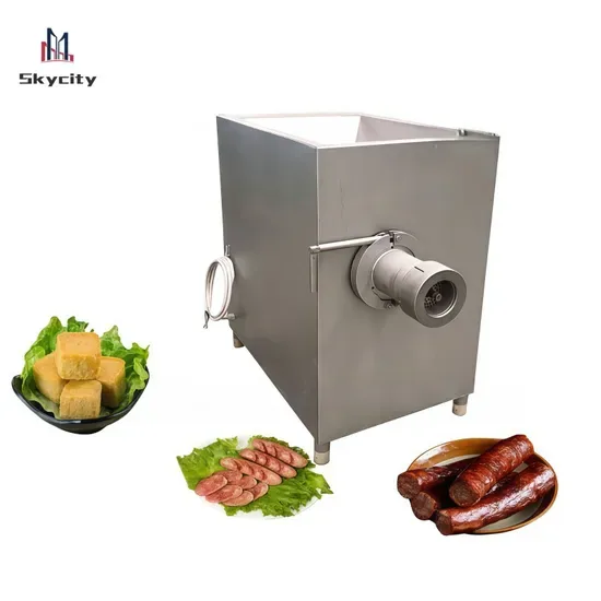 Tc-160 Коммерческая промышленная электрическая мясорубка для переработки мяса, предназначенная для использования на пищевых фабриках или в ресторанах