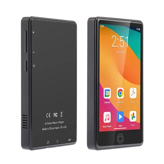 Новая Поставка Uniwa MP004 4 Дюймовый Сенсорный Экран Андроид 14 MP4/MP5 Плеер WiFi Мини Планшет ПК