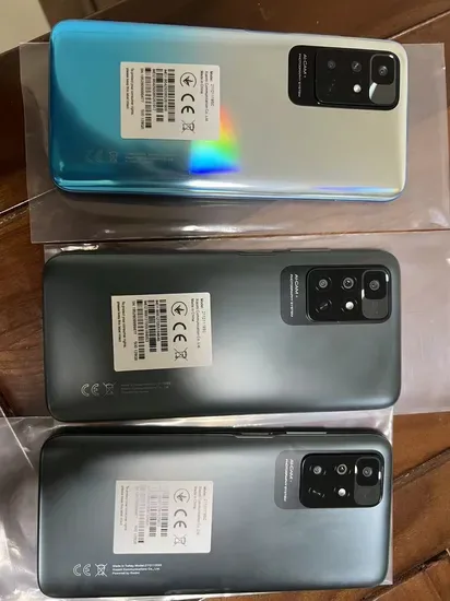 Мобильный телефон Б/У Глобальная версия для Note 11 5g Смартфон 120W Зарядка Dimensity 920 120Hz Amoled версия Android