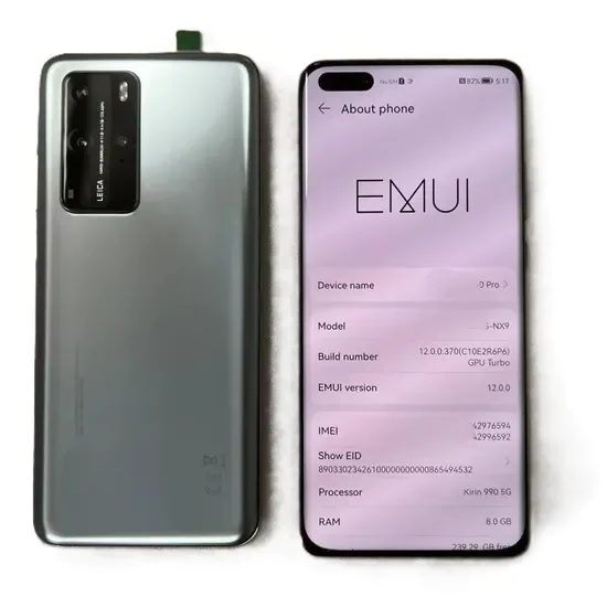 Высококачественный подержанный оригинальный мобильный телефон для Hw P40 PRO 6.58 дюймовый смартфон