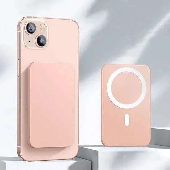 Магнитный 5000mAh беспроводной зарядный банк для iPhone PRO Max