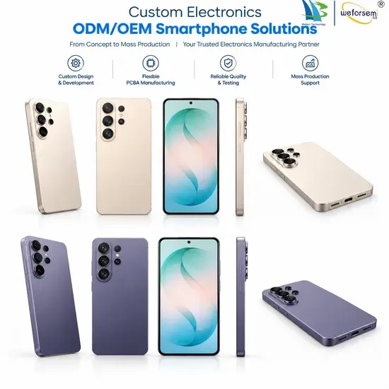 Производитель смартфонов OEM 6,75" 4G SIM Индивидуальные электронные устройства ODM/OEM Решения для мобильных телефонов