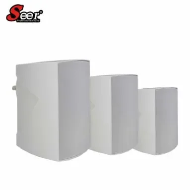 8inch 80W 100V Настенный динамик 2way Дизайн PA системы Модный динамик для настенного крепления