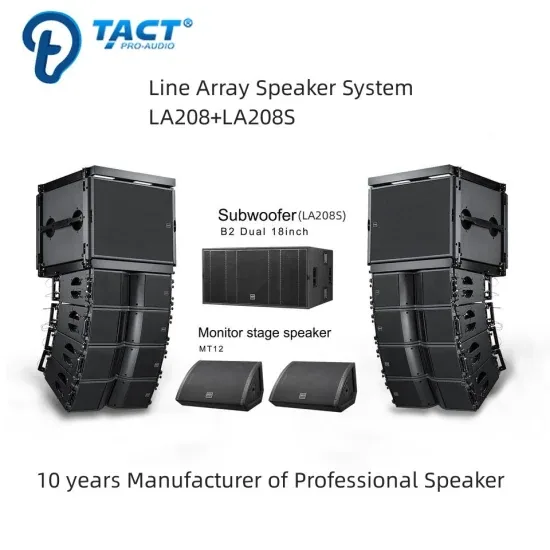 La208 Динамик линейного массива Tact Brand Neodymium High Driver для аренды и туров