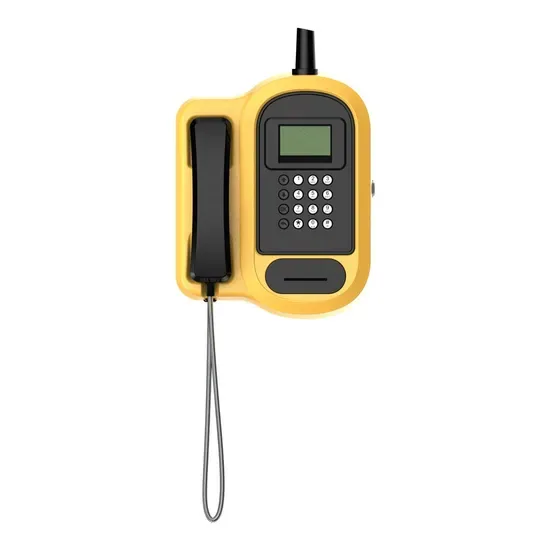 4G LTE фиксированная беспроводная unattended телефон для проекта безопасного кампуса школы