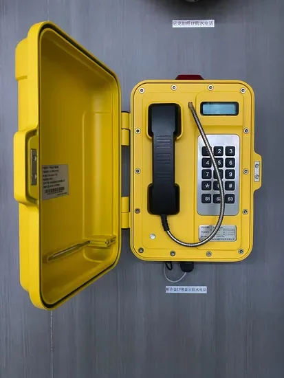 Робастный взрывозащищенный VoIP IP68 водонепроницаемый мобильный телефон