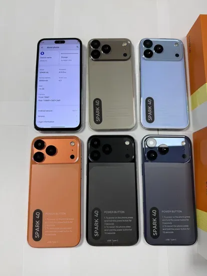 Роскошный дизайн умного мобильного телефона на Android для Spark40 4G Телефон 7.3-Inch Большой экран 16+1tb 6800mAh