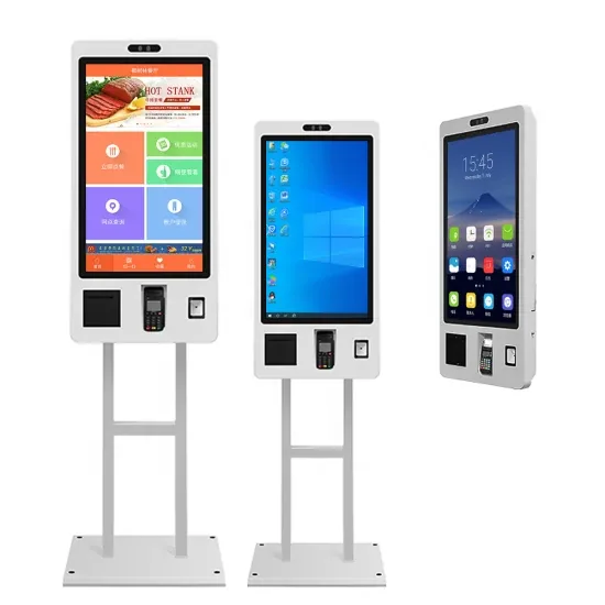 КФС Макдоналдс Рестораны Фаст Фуд POS Система 32inch Сенсорный Экран Самообслуживание Заказ Блюд Оплата Счета Автономный Киоск