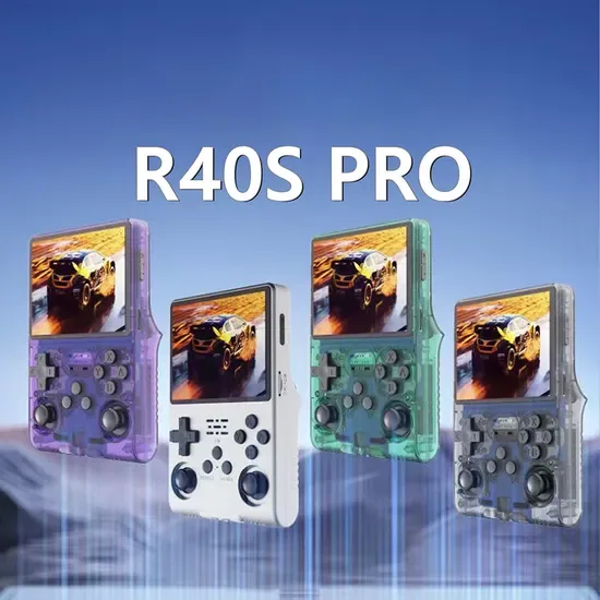 R40s ПРО Ретро Портативная Игровая Консоль 256g Классические Аркадные Портативные Игровые Устройства