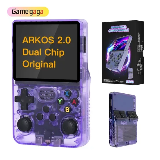 Оригинальная консоль Arkos R36s портативная игровая консоль 3.5 дюймовая система Linux Arkos консоль